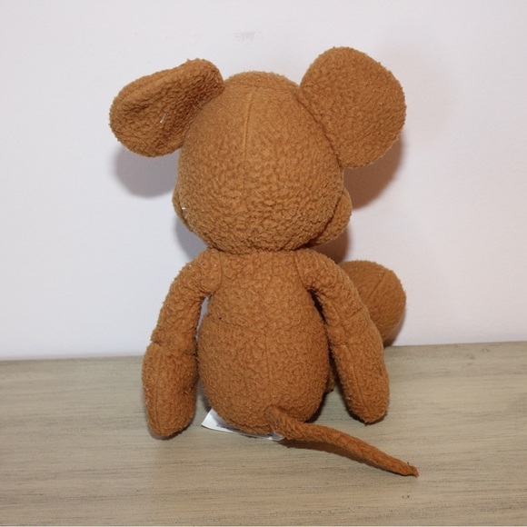 DISNEY x AE Mickey Mouse Special Edition Collab Plush Brown American Eagle NEW - Picture 4 of 6